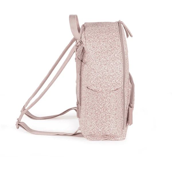 Pasito A Pasito Zaino Fasciatoio Porta Pannolini - Rosa Con Fiori 4 Pasito A Pasito Zaino Fasciatoio Porta Pannolini - Rosa Con Fiori - immagine 4