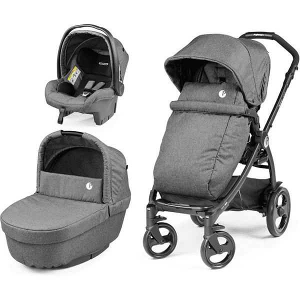Peg Perego Passeggino 3 In 1 Futura - Grigio 1 Peg Perego Passeggino 3 In 1 Futura - Grigio