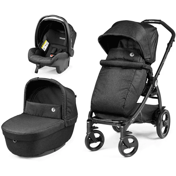 Peg Perego Passeggino 3 In 1 Futura - Nero 1 Peg Perego Passeggino 3 In 1 Futura - Nero