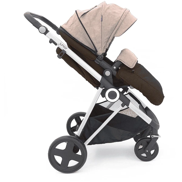Petex Passeggino Trio 3 In 1 Multi Traveller Marrone/cromo 3 Petex Passeggino Trio 3 In 1 Multi Traveller Marrone/cromo - immagine 3