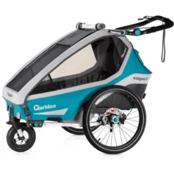 Baby Sconto -Baby Sconto qeridoo rimorchio per biciclette kidgoo1 sport petrol a286700 1