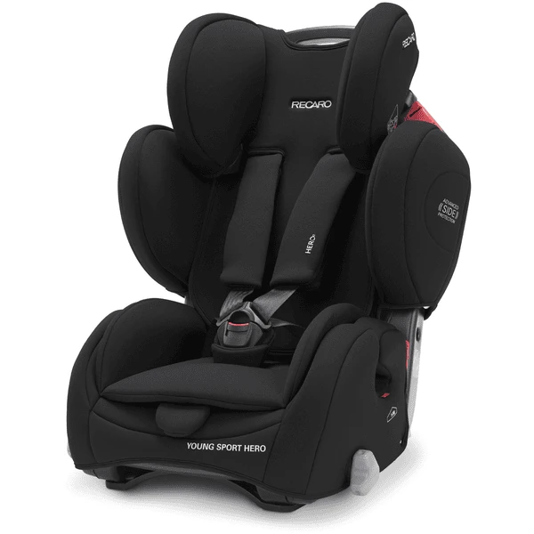 RECARO Seggiolino Auto Young Sport Hero Core Deep Black 1 RECARO Seggiolino Auto Young Sport Hero Core Deep Black