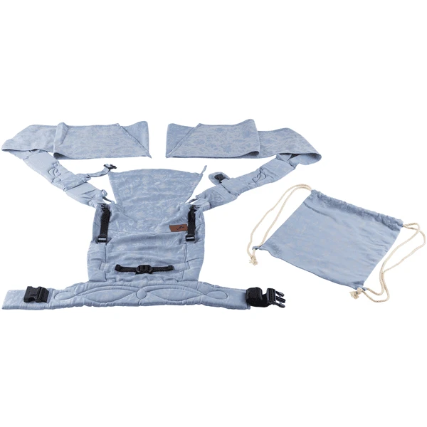 SCHMUSEWOLKE Marsupio Fleur Provence Lino 4 SCHMUSEWOLKE Marsupio Fleur Provence Lino - immagine 4