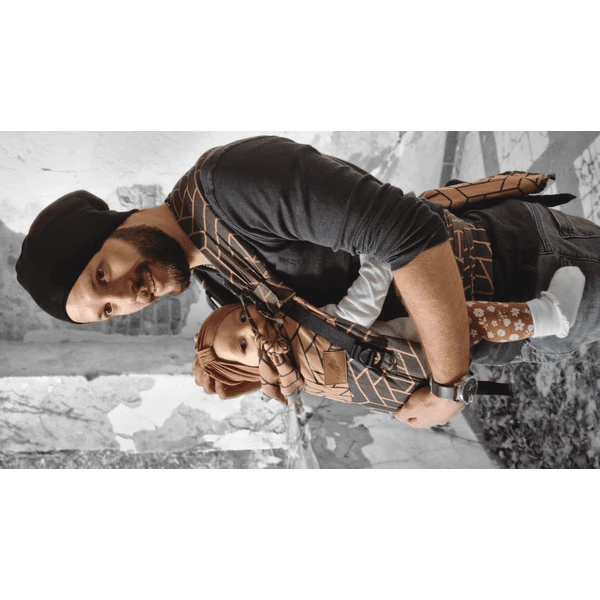 SCHMUSEWOLKE Marsupio Maxi Graphic Copper Modal 2 SCHMUSEWOLKE Marsupio Maxi Graphic Copper Modal - immagine 2