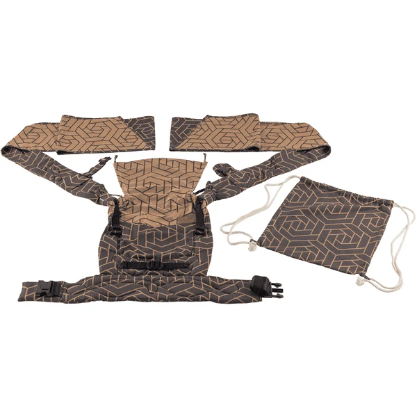 SCHMUSEWOLKE Marsupio Maxi Graphic Copper Modal 4 SCHMUSEWOLKE Marsupio Maxi Graphic Copper Modal - immagine 4