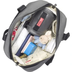 Storksak Borsa Fasciatoio Bailey Charcoal -Baby Sconto storksak borsa fasciatoio bailey charcoal a260423 4