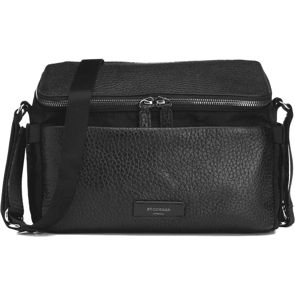 Storksak Organizer Per Passeggini Alyssa Black Gun Metal 1 Storksak Organizer Per Passeggini Alyssa Black Gun Metal