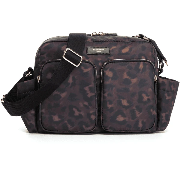 Storksak Organizer Per Passeggini Leopard Black 1 Storksak Organizer Per Passeggini Leopard Black