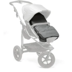 Tfk Cuddle - All Terrain Softshell Coprigambe Incl. Wintercover Nero/antracite -Baby Sconto tfk cuddle all terrain softshell coprigambe incl wintercover nero antracite a256248 3