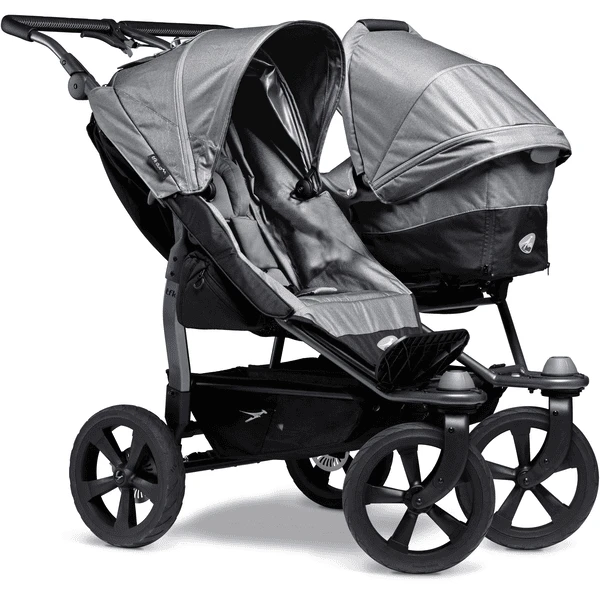 Tfk Passeggino Fratellare Duo Ecco Grey 1 Tfk Passeggino Fratellare Duo Ecco Grey