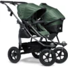 Tfk Passeggino Gemellare Duo Air Olive