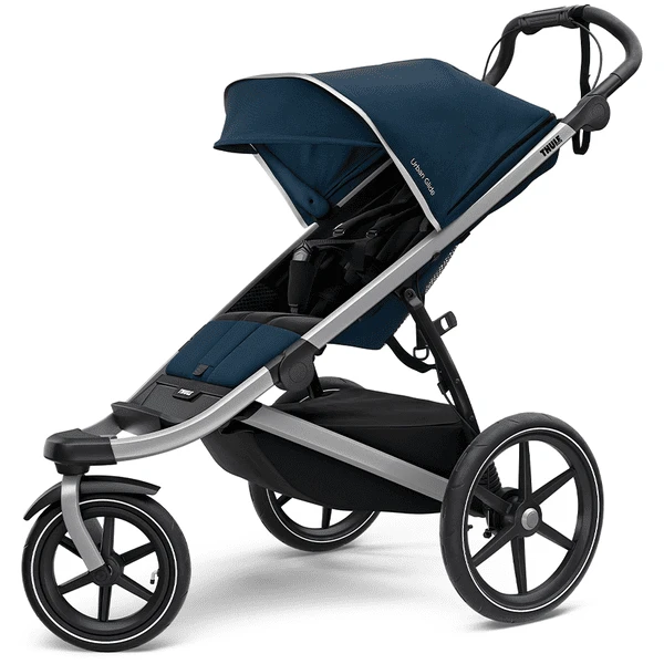 THULE Passeggino Urban Glide 2 Con Navicella Majolica Blu 2 THULE Passeggino Urban Glide 2 Con Navicella Majolica Blu - immagine 2