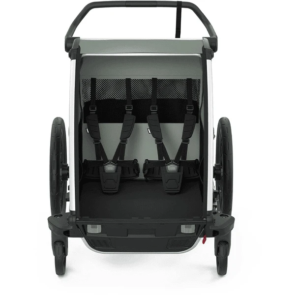 THULE Rimorchio Per Bici Chariot Lite 2 Agave, Inclusa Amaca Infant Sling 5 THULE Rimorchio Per Bici Chariot Lite 2 Agave, Inclusa Amaca Infant Sling - immagine 5