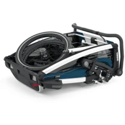 THULE Rimorchio Per Bici Da Bambino Chariot Cross 2 Majolica Blue -Baby Sconto thule rimorchio per bici da bambino chariot cross 2 majolica blue a305458 3