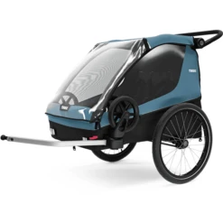 THULE Rimorchio Per Bicicletta Courier Aegean Blue