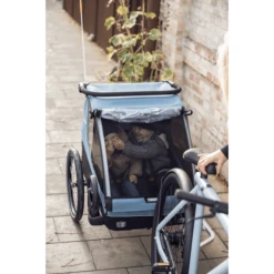 THULE Rimorchio Per Bicicletta Courier Aegean Blue 8 THULE Rimorchio Per Bicicletta Courier Aegean Blue -Baby Sconto thule rimorchio per bicicletta courier aegean blue a338355 3