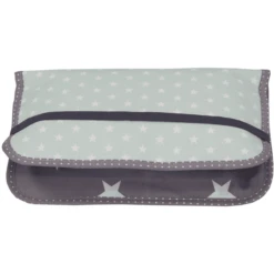 Ullenboom Patchwork Borsa Per Pannolini - Grigio Menta
