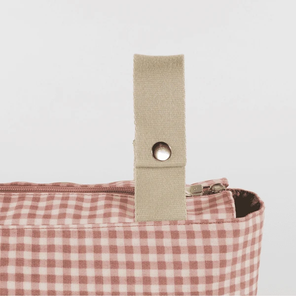 Walking Mum Organizer Per Passeggini I Love Vichy, Rosa 5 Walking Mum Organizer Per Passeggini I Love Vichy, Rosa - immagine 5