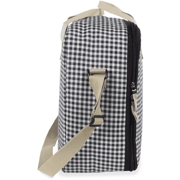 Walking Mum Valigia I Love Vichy Nero 3 Walking Mum Valigia I Love Vichy Nero - immagine 3