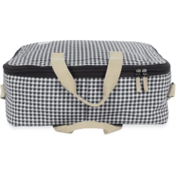 Walking Mum Valigia I Love Vichy Nero 8 Walking Mum Valigia I Love Vichy Nero -Baby Sconto walking mum valigia i love vichy nero a394765 3