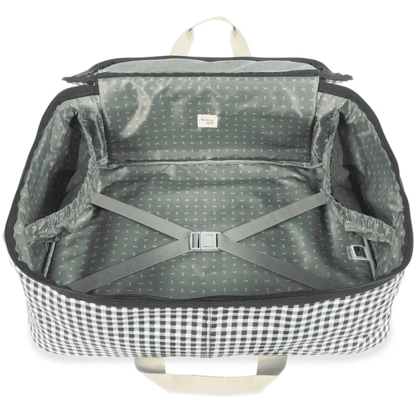 Walking Mum Valigia I Love Vichy Nero 5 Walking Mum Valigia I Love Vichy Nero - immagine 5