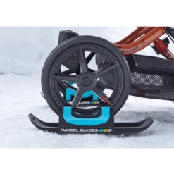 Wheelblades XL Stroller Ski Single Nero/blu 9 Wheelblades XL Stroller Ski Single Nero/blu -Baby Sconto wheelblades xl stroller ski single nero blu a334796 4