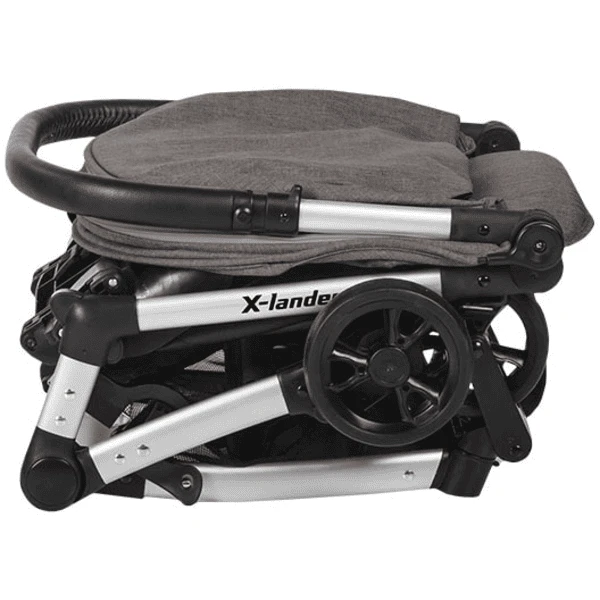 X-Lander Passeggino Leggero X-Fly - Nero 3 X-Lander Passeggino Leggero X-Fly - Nero - immagine 3