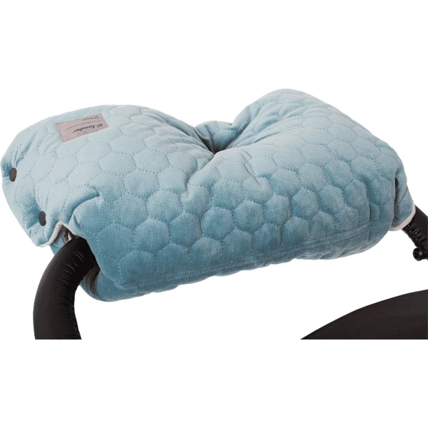 X-lander Scaldamani X-Muff Velvet Petrol 2 X-lander Scaldamani X-Muff Velvet Petrol - immagine 2