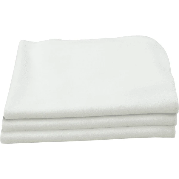 Alvi ® Molton Pannolini 3 Pezzi Bianco 40 X 40 Cm 2 Alvi ® Molton Pannolini 3 Pezzi Bianco 40 X 40 Cm - immagine 2