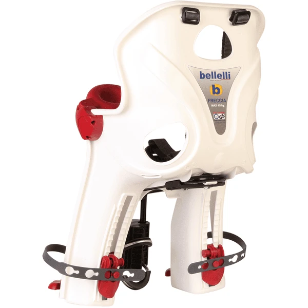 BELLELLI Seggiolino Per Bicicletta Freccia B-Fix Per Montaggio Su Telaio White 5 BELLELLI Seggiolino Per Bicicletta Freccia B-Fix Per Montaggio Su Telaio White - immagine 5