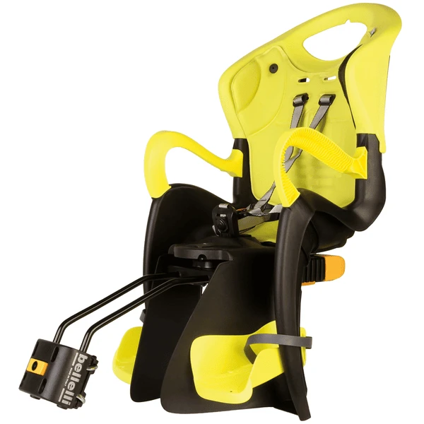 BELLELLI Seggiolino Per Bicicletta Tiger RecliningB-Fix Frame Mount Giallo HI VIZ 1 BELLELLI Seggiolino Per Bicicletta Tiger RecliningB-Fix Frame Mount Giallo HI VIZ