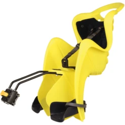 BELLELLI Sella Per Bicicletta Mr Fox B-fix Frame Mount Yellow HI VIZ