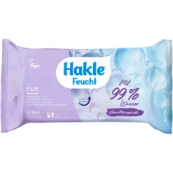Hakle PUR Salviette Umidificate, 42 Fogli