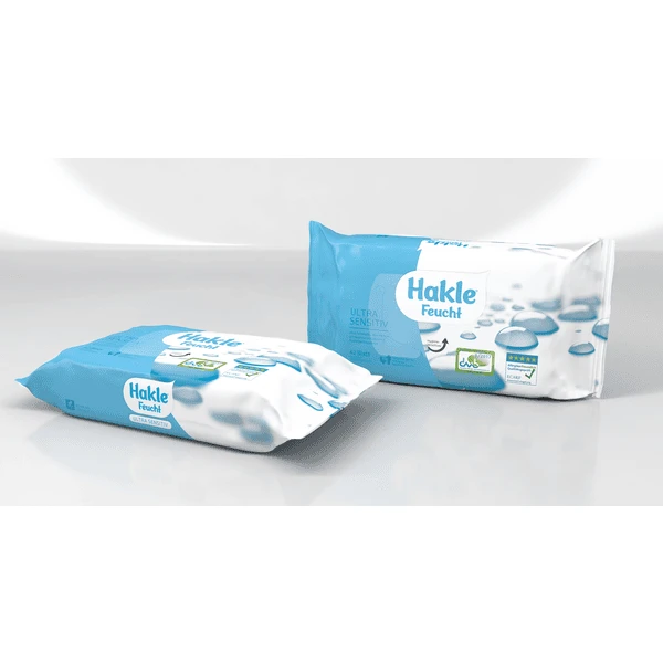 Hakle Wet Wipes Ultra Sensitive , 42 Fogli 5 Hakle Wet Wipes Ultra Sensitive , 42 Fogli - immagine 5