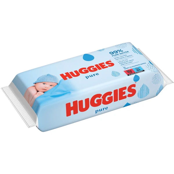 Huggies Salviettine Umidificate Pure Sensitive 10 X 56 Salviettine 2 Huggies Salviettine Umidificate Pure Sensitive 10 X 56 Salviettine - immagine 2