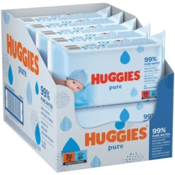 Huggies Salviettine Umidificate Pure Sensitive 10 X 56 Salviettine