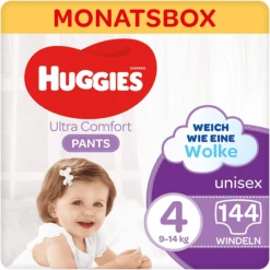 Huggies Swim Diapers Comfort Pants-Diaper, Taglia 4 144 Diaper Pants