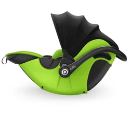 Kiddy Seggiolino Auto Evoluna I-Size 2 Con Basi Station Isofix Base 2 Lizard Green -Baby Sconto kiddy seggiolino auto evoluna i size 2 con basi station isofix base 2 lizard green a350427 3