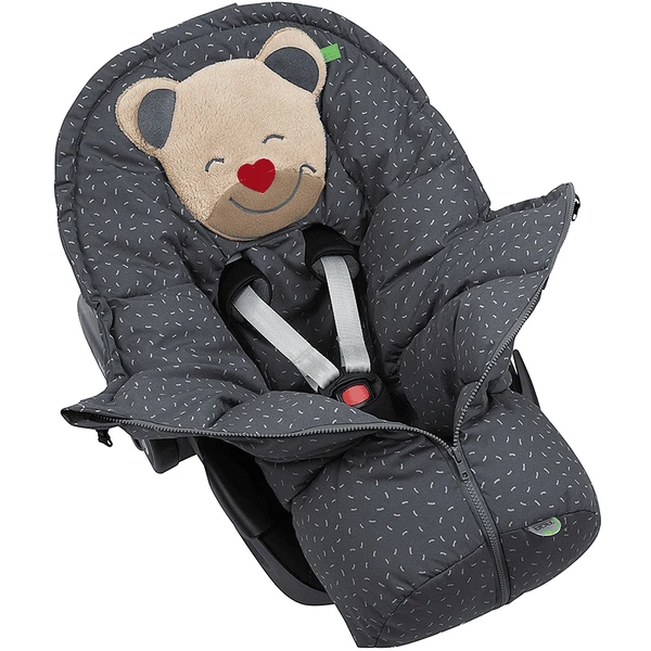 Odenwälder Coprigambe Mucki Fashion, Little Snow Graphite 2 Odenwälder Coprigambe Mucki Fashion, Little Snow Graphite - immagine 2