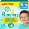 Pampers® Pampers Premium Protection , Taglia 5 Junior , 11-16kg, Confezione Maxi (1x 76 Pannolini)