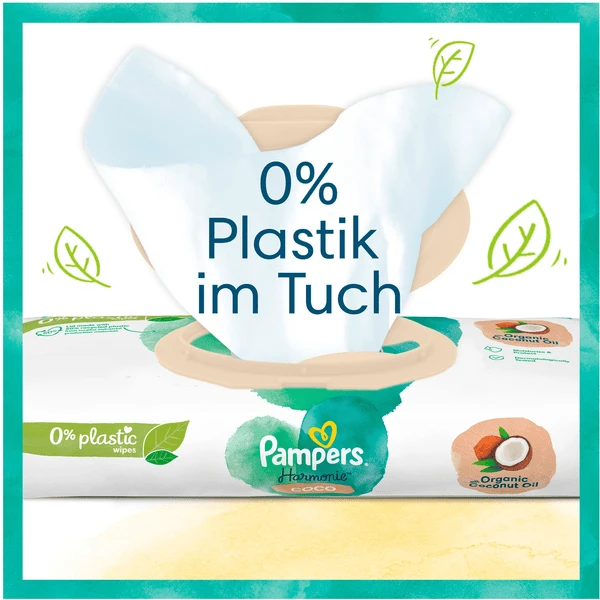 Pampers® Pampers Salviette Umidificate Harmony Coco, 396 Salviette (9 X 44 Pz.) 4 Pampers® Pampers Salviette Umidificate Harmony Coco, 396 Salviette (9 X 44 Pz.) - immagine 4
