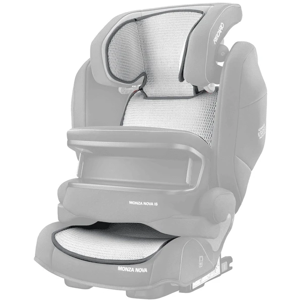 RECARO Rivestimento A Maglia D'aria Per La Serie Monza, Nero/grigio 4 RECARO Rivestimento A Maglia D'aria Per La Serie Monza, Nero/grigio - immagine 4