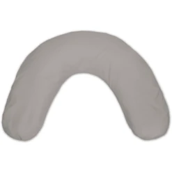 THERALINE Fodera Per Cuscino Per Il Collo Medio 100 X 21 Cm Grigio Bamboo Collection