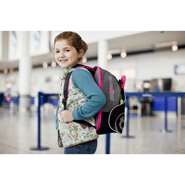 Trunki Zaino Seggiolino BoostApak, Nero/fucsia 3 Trunki Zaino Seggiolino BoostApak, Nero/fucsia - immagine 3