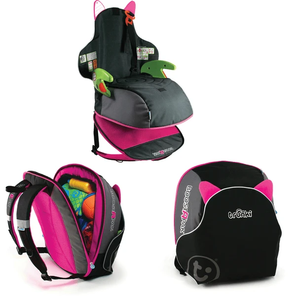 Trunki Zaino Seggiolino BoostApak, Nero/fucsia 1 Trunki Zaino Seggiolino BoostApak, Nero/fucsia