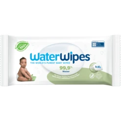 WaterWipes Salviette Per Bambini, Bambini, Biodegradabile, 60 Salviette