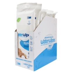 WaterWipes Salviette Per Bambini, Biodegradabili, 32 X 28 Salviette (896 Pz)