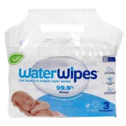 WaterWipes Salviette Per Bambini, Biodegradabili, 360 Salviette (6 X 60 Pezzi)