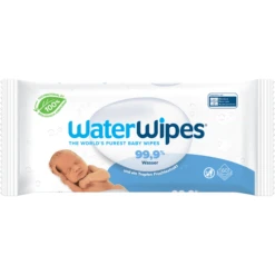 WaterWipes Salviette Per Bambini, Biodegradabili, 60 Salviette